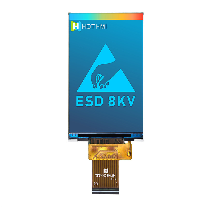 4.0 Inch IPS 480x800 Wide Temperature TFT Display Panel ST7701S For Industrial Computer