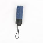 Blue Compact Wind Resistant Umbrella , Uv Protection Mens Small Umbrella