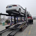 Design 2 Axle Car Transport Truck Trailer for Heavy-Duty Transport