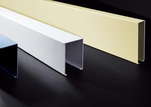 Quality Noise Reducing Square Metal Baffle Ceiling 60x150mm Decorative 25×100 30×100 wholesale