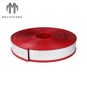 Quality Illuminated 33.3 meters Channel Letter Steel Trim Cap wholesale