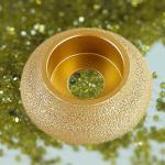 10mm 15mm 20mm Quartz Grinding Vacuum Brazed Diamond Cup Wheel Dia 75mm