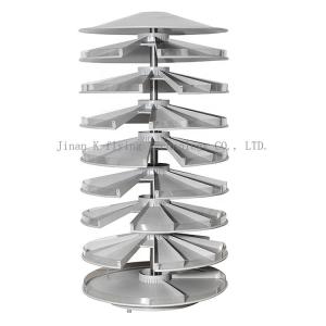 Quality Six Layers Stainless Steel Medicine Cabinet , L80cm Medicine Storage Rack wholesale