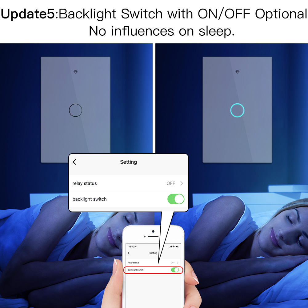 wifi zigbee US/EU 1/2/3/4 gang Hotel Room Home tuya remote touch control wall switch light switches