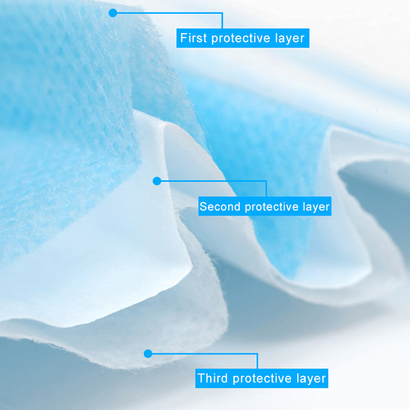 CMYK Recycled KN95 Face Mask Corrugated Paper Box