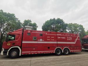 Quality Scania Chassis 6×4 Fire Fighting Truck 3000L Rescue Fire Truck wholesale