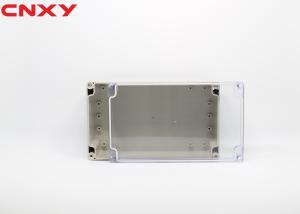 Quality Water Resistant Industrial Plastic Junction Box Copper Thread With Clear Lid wholesale