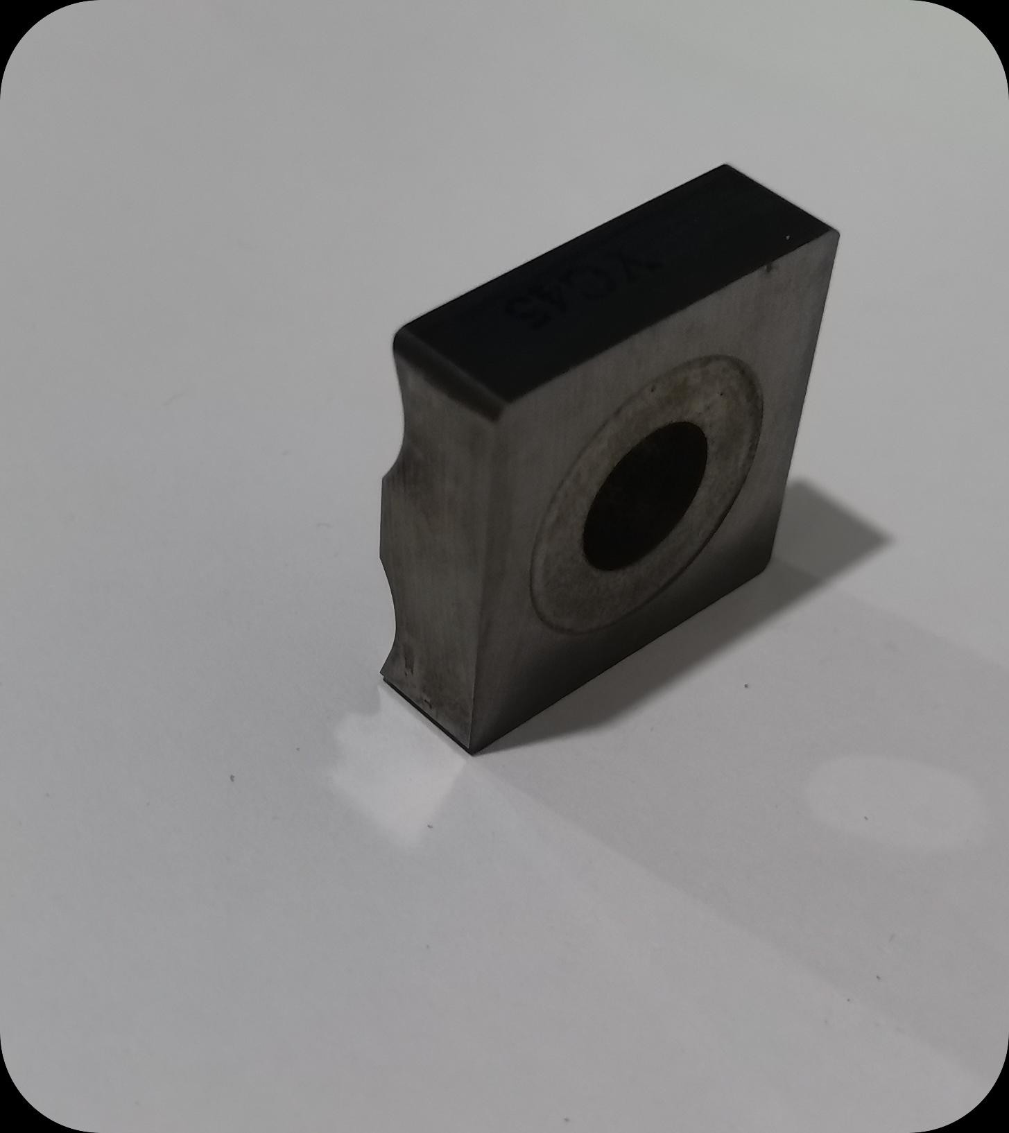 Cemented Carbide Indexable Inserts YC45 2250 MPa For Face Milling