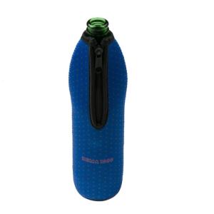 Quality Shock Resistant Insulated Wine Cooler Bags , Silk Printing Glove Portable Wine Cooler Bag wholesale