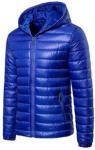 Custom Size Mens Lightweight Puffer Jacket With Hood Breathable Material