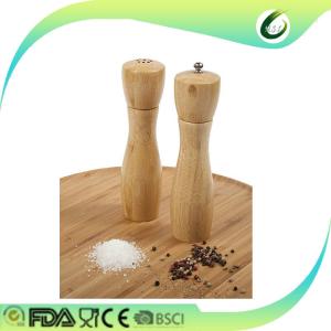 Quality Multipurpose Bamboo Salt And Pepper Shakers Formaldehyde Free Easy Cleaning wholesale
