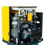0.5m3/Min Electric 4kw Belt Driven Oil Injected Screw Compressor Low Noise