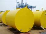 Customized Steel Marine Mooring Buoys On Water