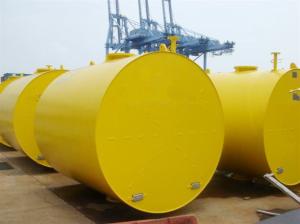 Quality Marine Surface Buoyancy Structured Cylindrical Floating Steel Mooring Buoy wholesale