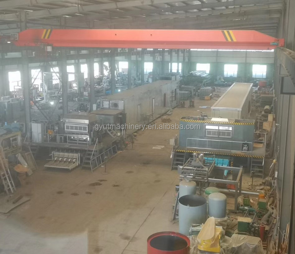 2024 Full Automatic Paper Pulp Moulding Machine for Egg Tray Fruit Plate and Dish Making
