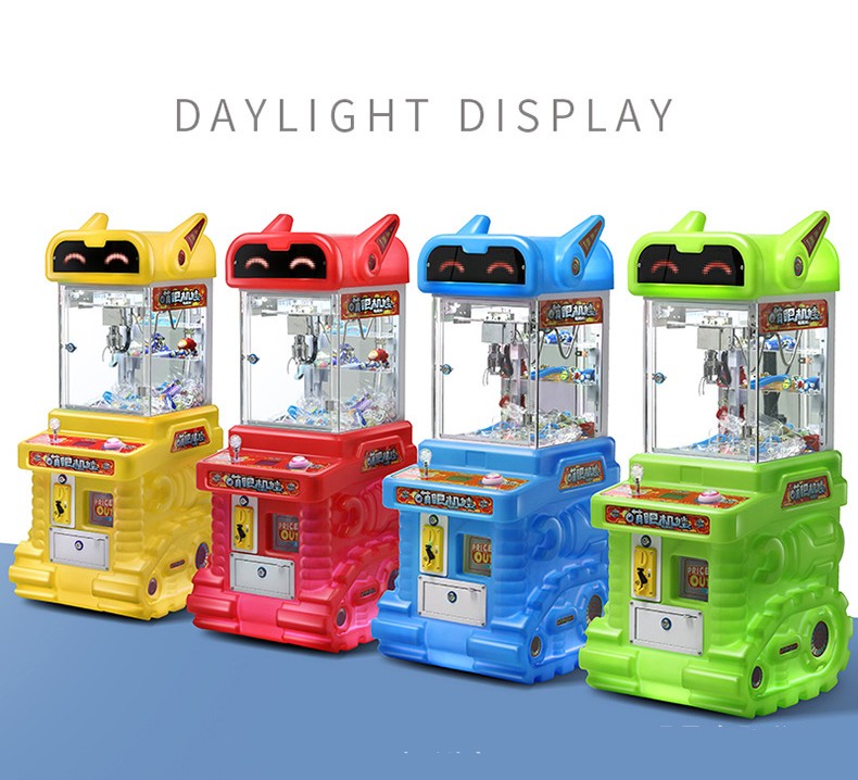 Amusement Game Center Super Mini Claw Machine Coin Operated and Compact for Arcade