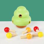Early Childhood Development Nut Tree Disassembly Screw Wooden Toy ISO9001