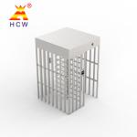 304 Stainless Steel 2000mm Full Height Turnstile Security Doors For Football