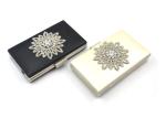 Wedding Diamond Flower Ladies Clutch Bags For Women , Customize Design Logo