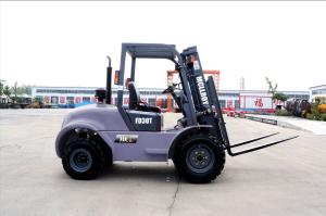 Quality Overhead Guard Height 2210 Mm Flexible Operation Rough Ground Forklift Truck Free Fork Height 100 Mm Safe wholesale