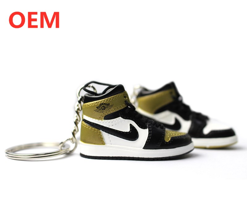 Custom Mini 3D Keychain Ringkey Color AJ Collection Keychain