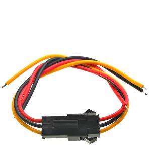 Quality 50mm Customized Cable Wire Assemblies Black 8P8C Tin Plated wholesale