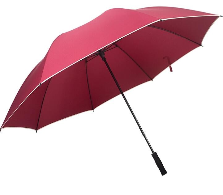 Manual Open Fiberglass Frame Big Size Golf Umbrella