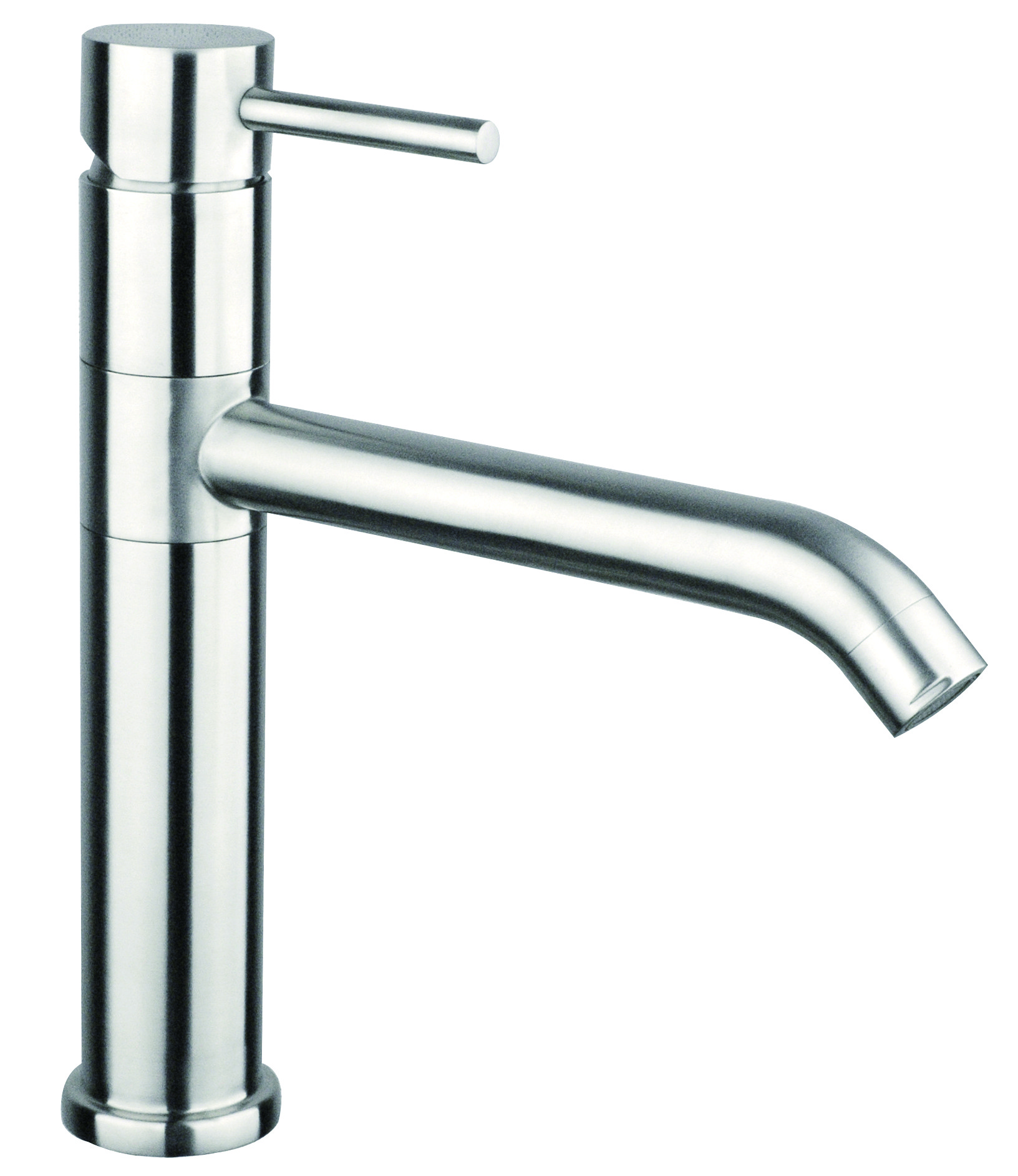 New Style Single Handle brushed finished Designed bathroom wash basin mixer faucet