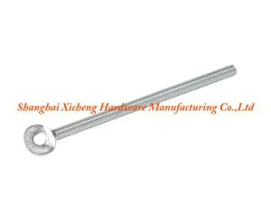 Quality Mild Steel Construction Parts , Galvanized Steel Eye Bolts / Screw wholesale