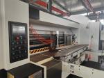 Economic Flexo 4 Colors Printing Slotting Die Cutting Machine for Corrugated