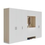 White Storage Cabinet for Bunk Bed by MYIDEA Office Furniture in Foshan Modern