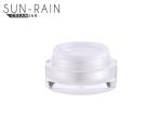 Custom empty cream jar 15g 30g PMMA skin care empty makeup jars SR-23A5