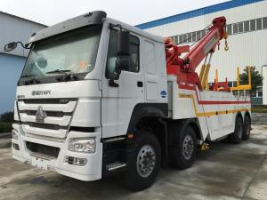 Quality Howo 8X4 371HP Heavy Duty Tow Truck , Broken Cars Recovery Tow Truck wholesale