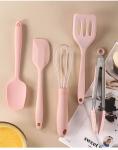 Silicone Baking Utensils Set 5Pcs Silicone Spatula Set Non-Stick Durable