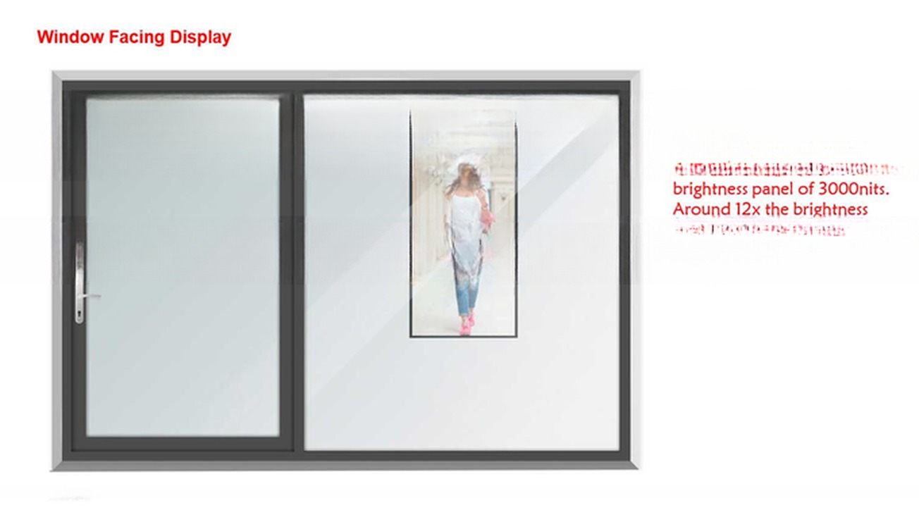 Android Linux Win10/11 OS UHD 65" inch LED LCD digital signage with high brightness upto 3500nits