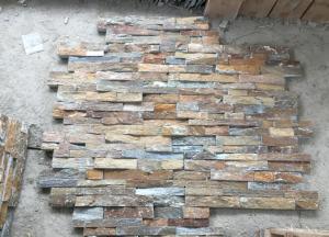 Quality 15 x 60cm Size Quartzite Stone Veneer Culture Stone Split Surface Finishing wholesale