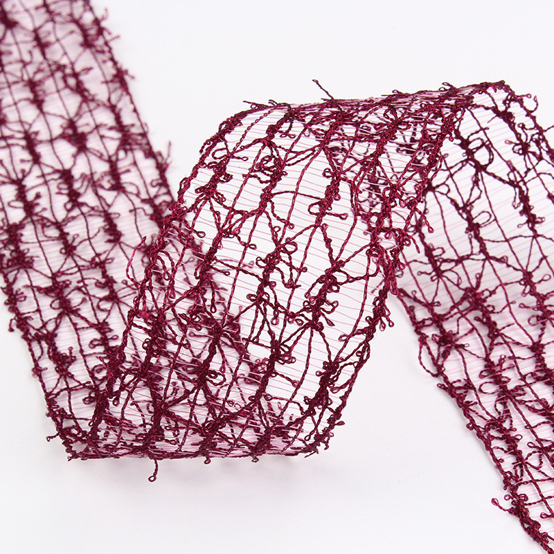 25mm|38mm Hollow Polyester Ribbon for Gift Wrapping and Flower Packing or Ribbon Bow