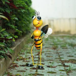 Quality Decorative Metal Art Ornaments Multiple Carton Bee Metal Home Decor wholesale