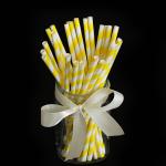 FDA Certificate Biodegradable Paper Straws Food-grade Recyclable Printed Eco