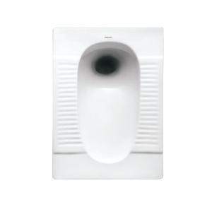 Quality Glazed Ceramic Squatting Pan With S Tray Bathroom Squat Toilet wholesale
