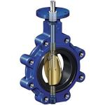 Good quality ansi din jis CI DI WCB SS Lugged type butterfly valve price