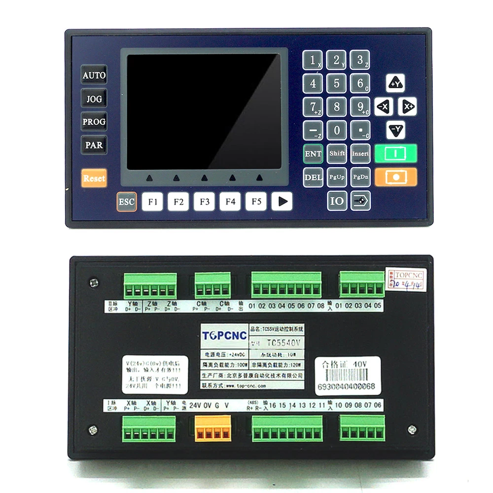 3 / 4 Axis USB PLC Independent CNC Controller Board TC5540V For Milling Machine