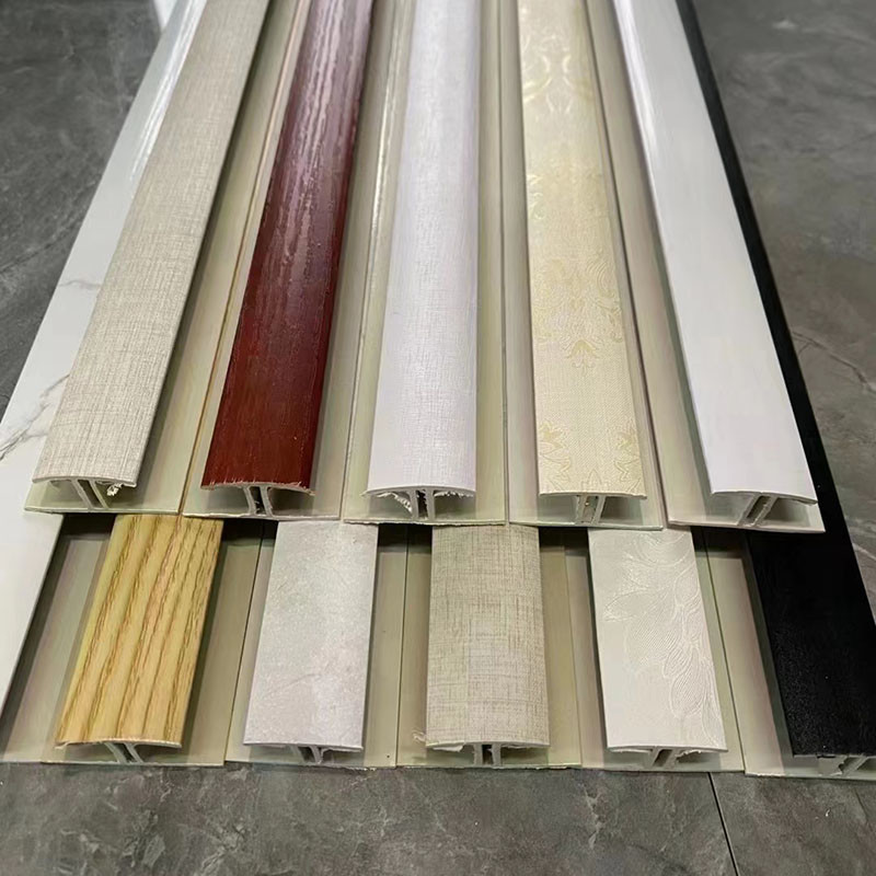 Anti Slip PVC Skirting Corner Trim Moisture Resistant