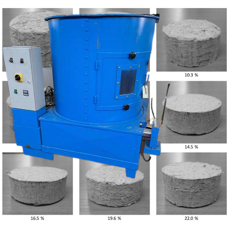 Biomass Briquette Machine 9% Off 250-300kg/h Capacity Fuel Rod Textile Piston Press