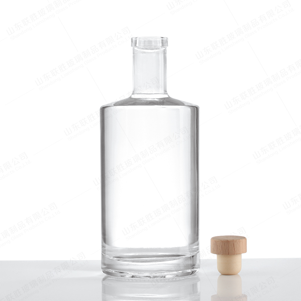 Glass Wine Bottles with Cork 375ml 500ml 700ml 750ml 1000ml Customized Colour Logo