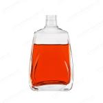 Hot Stamping Surface Handling 500ml 750ml 1000ml Glass Bottle For Spirits Bottle