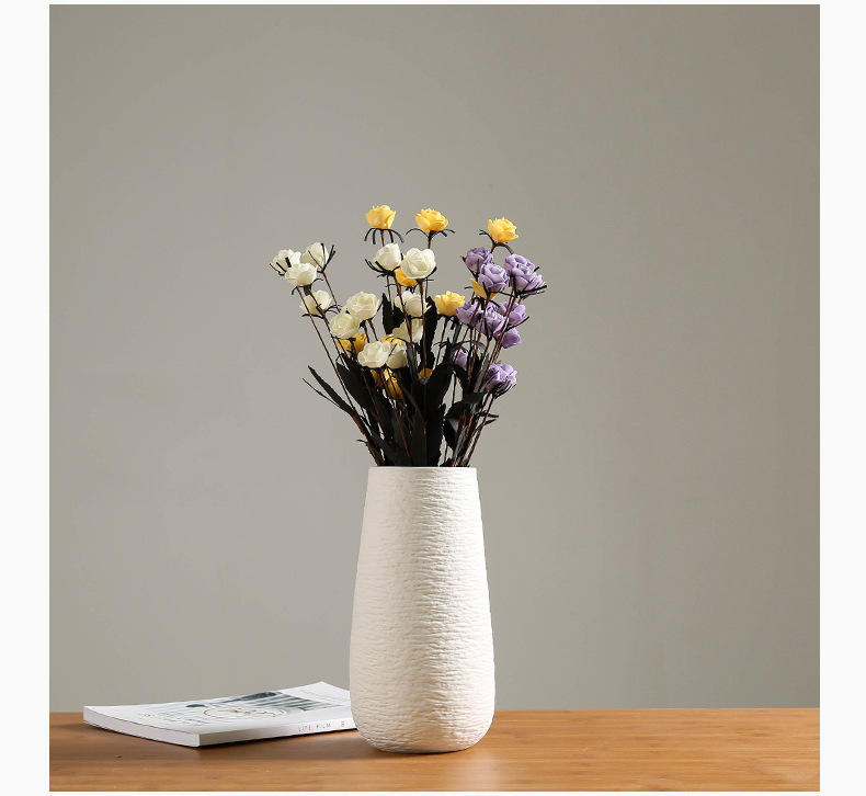 Customized Color Modern Antique Ceramic Vase for Elegant Designer Home Wedding Decor