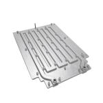 Aluminum Friction Welding Pipes Liquid Cooling Plate 265x180x35mm
