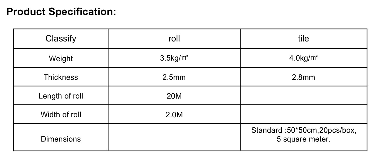 High End Woven Floor Covering PVC Vinyl Material 17m Length Hot Resistant