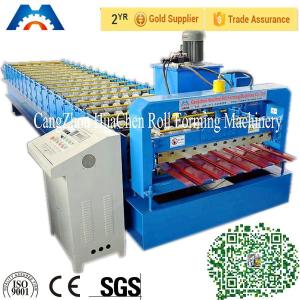 Quality Steel Plate Corrugated Roll Forming Machine Mitsubishi PLC Roll Former wholesale
